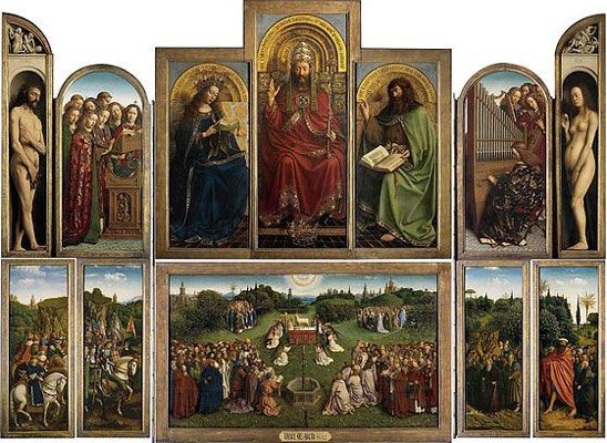 Jan van Eyck: The Ghent Altarpiece (1432)