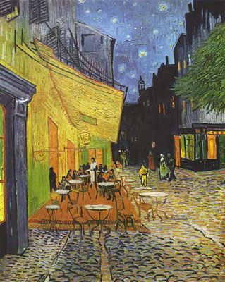Café Terrace At Night (1888)