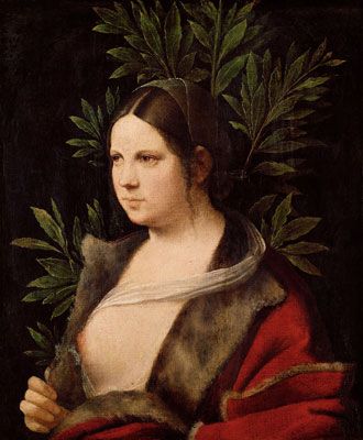 جورجونيه: امرأة شابة (1506)
