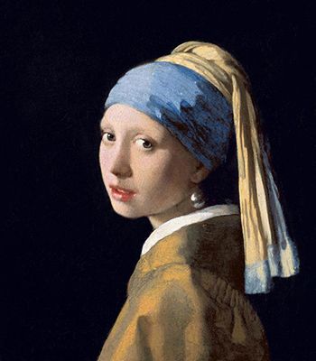 الفتاة ذات القرط اللؤلؤي (حوالي 1665)