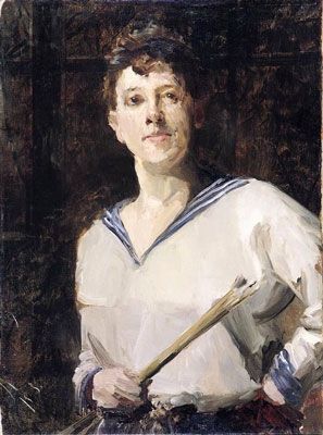 Self-Portrait in a Sailor's Blouse (1893)
