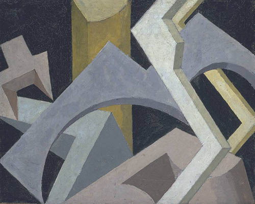 Jessica Dismorr: Abstract Composition (c.1915)