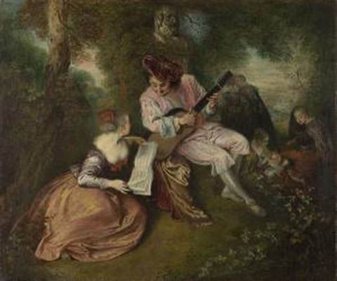 Watteau Artworks Famous Paintings Theartstory