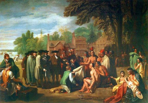 معاهدة وليام بن مع الهنود عام 1683 (1771-1772)