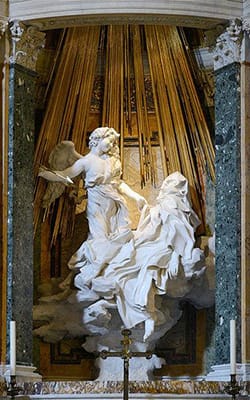 Gian Lorenzo Bernini: Ecstasy of Saint Teresa (1645-52)