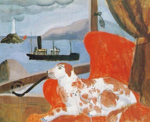 China Dogs in a St. Ives Window (1926)