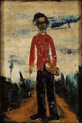 Yūzō Saeki: Standing Self-Portrait (1924)